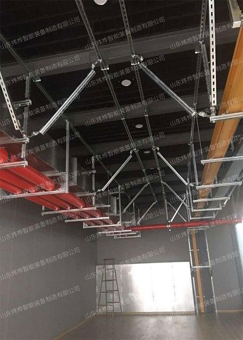 抗震C型钢自动出产线特点以及抗震支吊架分类及安插准则